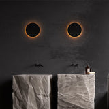 Round LED Outdoor Wall Light