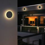 Round LED Outdoor Wall Light