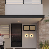 Round LED Outdoor Wall Light
